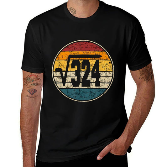 Square Root of 324 18th Years Old Birthday Vintage 18th  Trendy Pattern T-Shirt