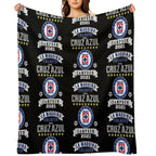 Cruz-Azul Campeon 2021 Futbol Mexicano La Maquina Celeste Shrink-resistant Throw Blanket