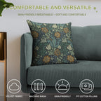 William Morris Fabric Design Soft Anti-Pilling Throw Pillow