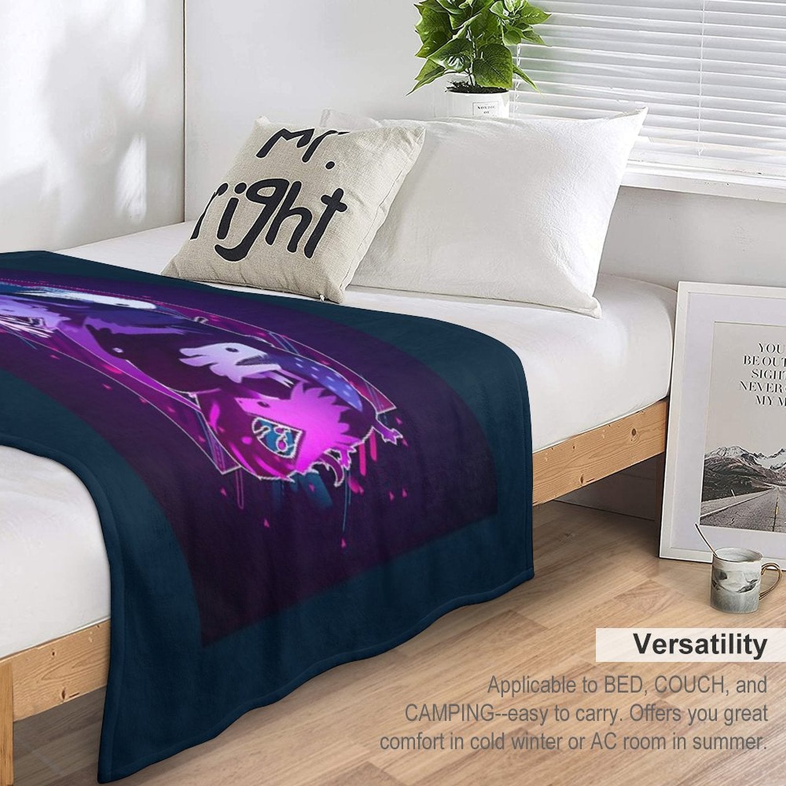 Rain World Modern Graphic Quick-dry Throw Blanket