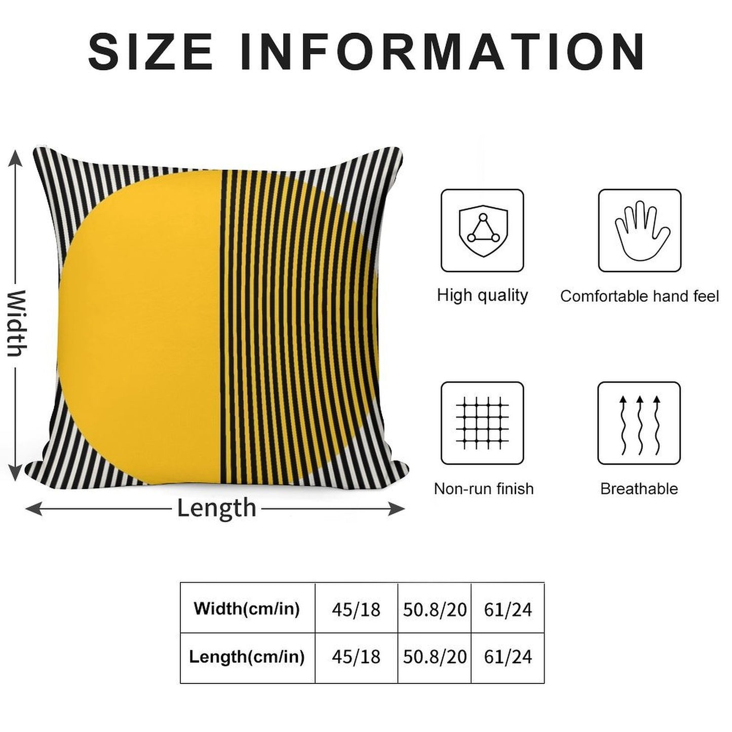 Bauhaus Exhibition Print, Bauhaus Wall Art Yellow Circle, Bauhaus Exhiebition Wall Decor Soft High-Density Material Throw Pillow