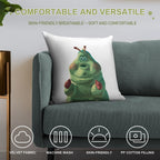 Bugs Life Caterpillar Heimlich Soft Short Plush Fabric Throw Pillow