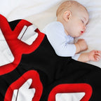 YouTuber Splash Design Velvety-soft Throw Blanket