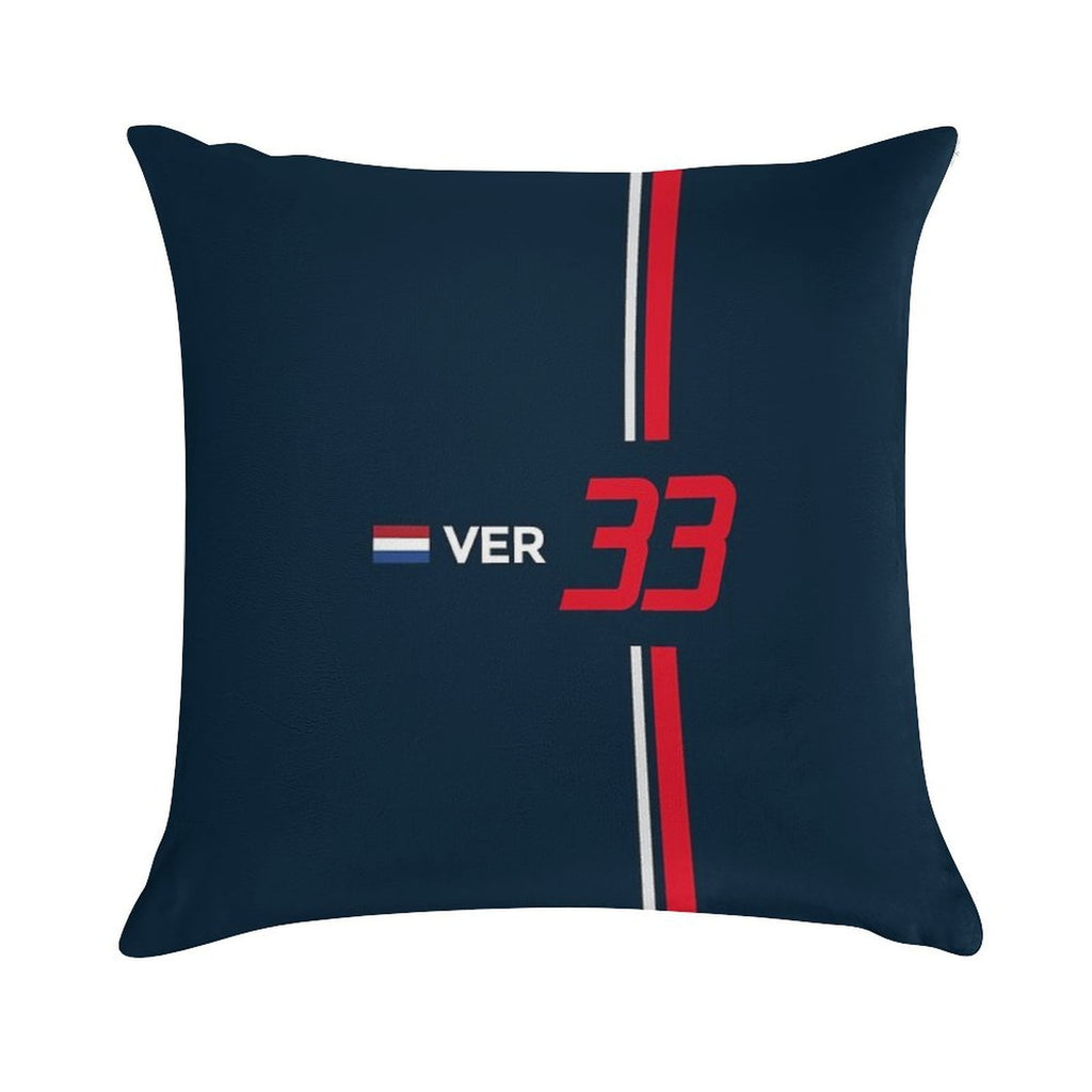 F1 2021 - #33 Verstappen Soft Anti-Pilling Throw Pillow