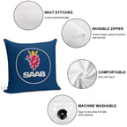 Saab Soft Bedroom Essential Throw Pillow