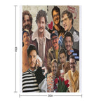 Pedro Pascal Shrink-resistant Throw Blanket