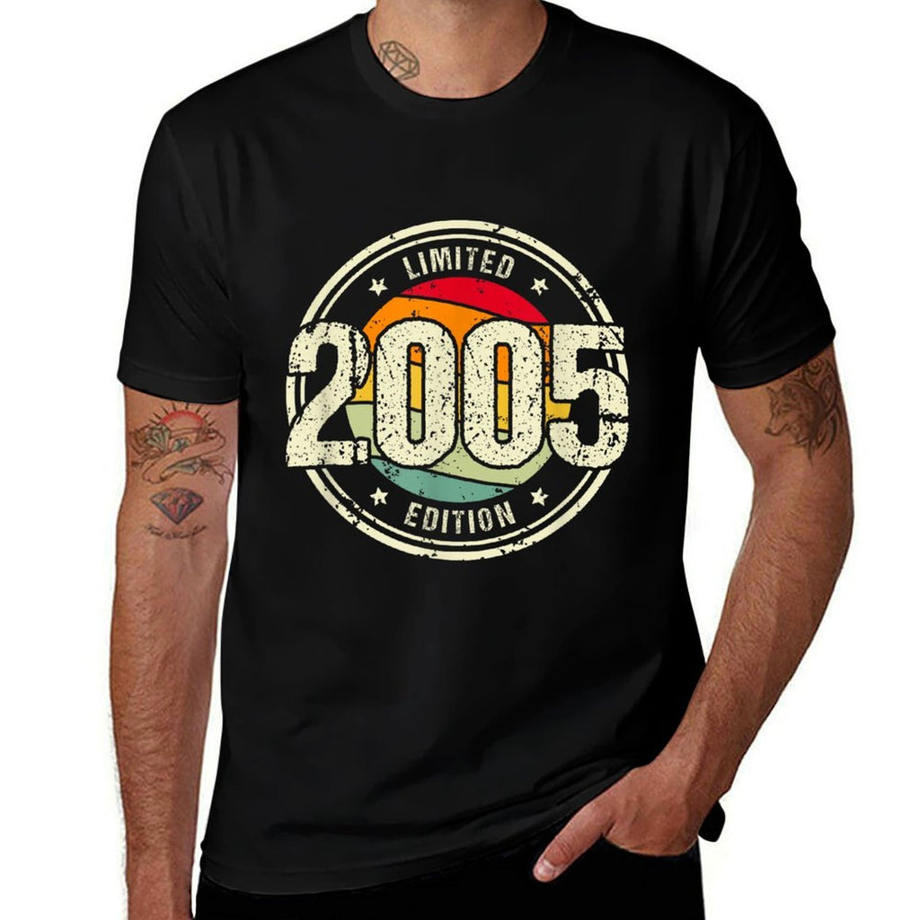 Retro 20 Year Old Vintage 2005 Limited Edition 20th Birthday  Classic T-Shirt