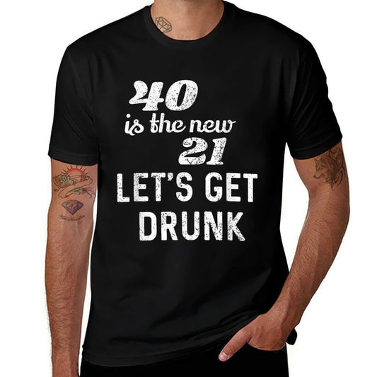 40 Is The New 21 Funny 40th Birthday Gift  Breathable T-Shirt