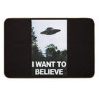 I Want to Believe  Toxin-Free Bath Mat