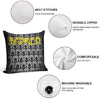 Sherlock - Bored (with Wallpaper) Soft Easy Maintenance Throw Pillow