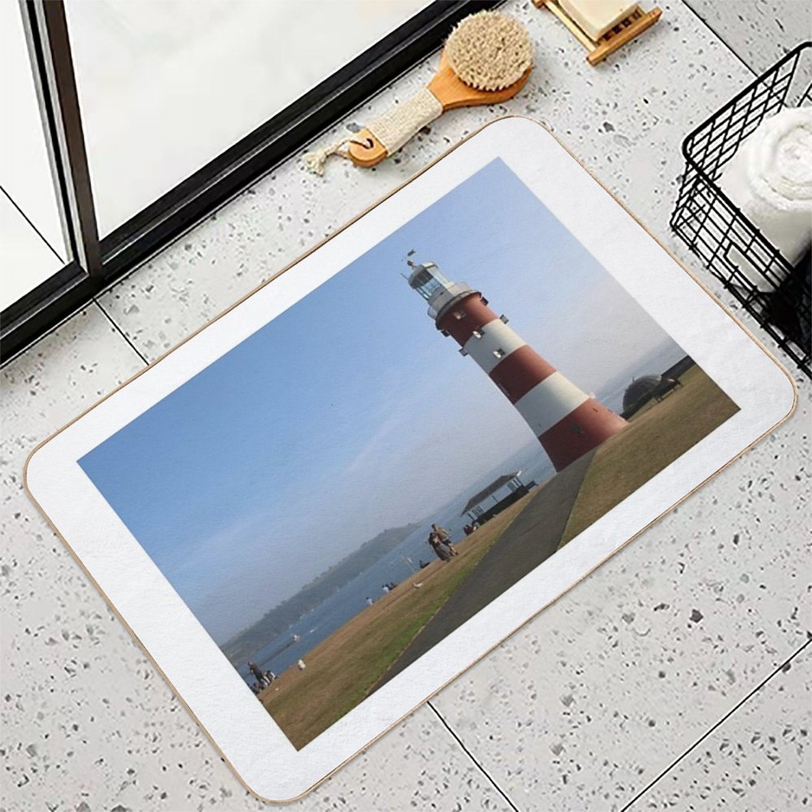 Plymouth Smeaton's Tower  Anti-Trip Bath Mat