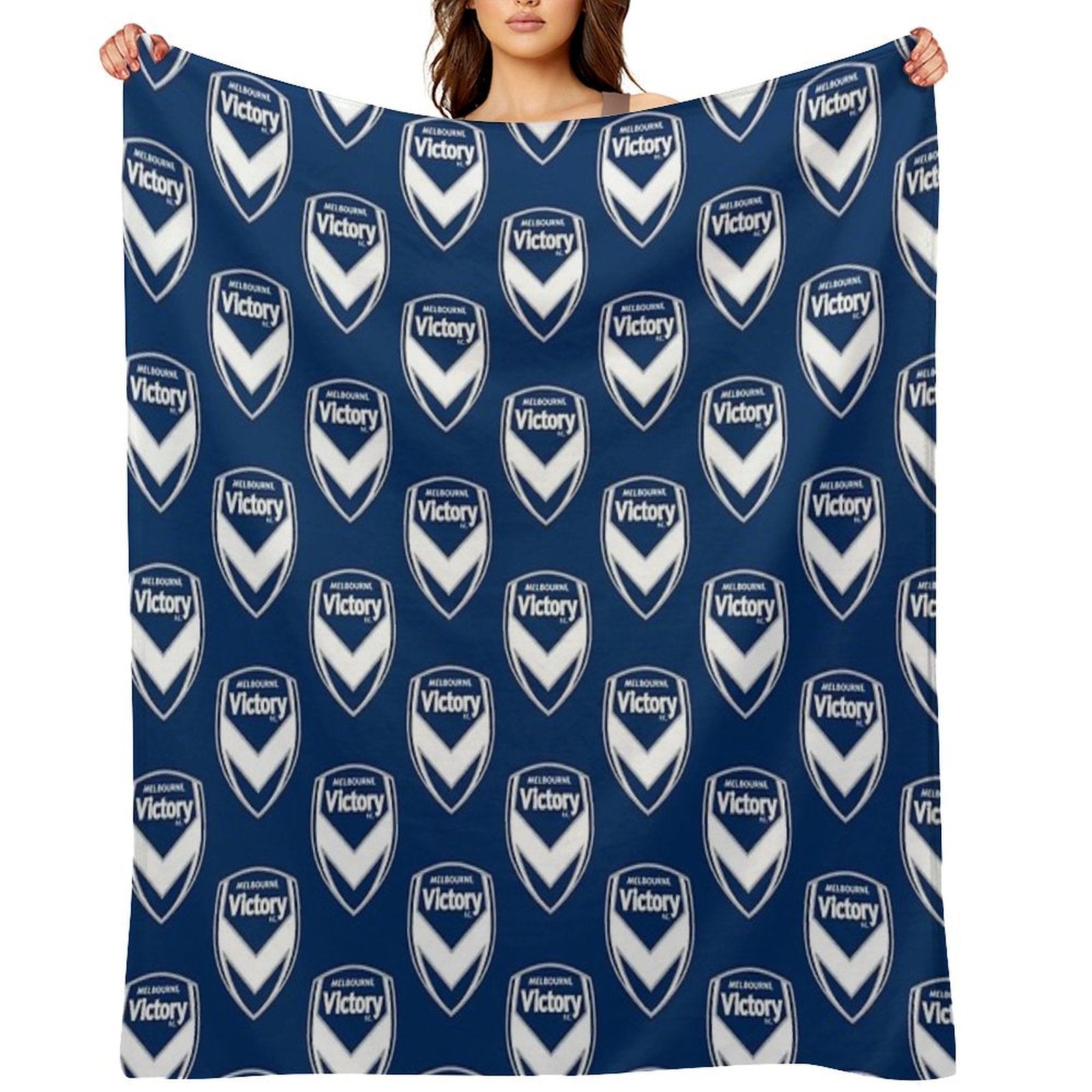 MELBOURNE VICTORY FC Quick-dry Throw Blanket