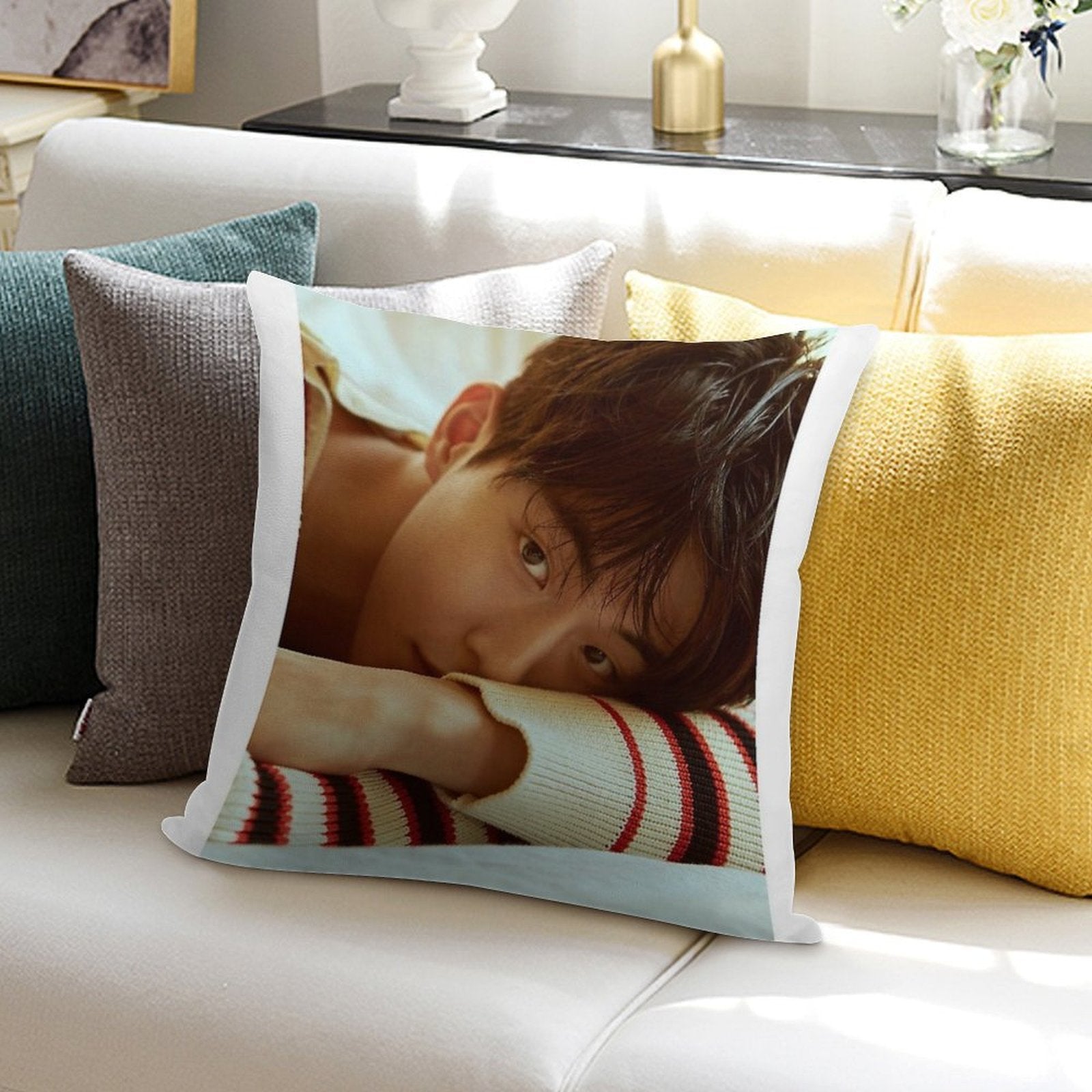 Nam Joo Hyu Soft Durable Construction Throw Pillow