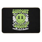 Motivation Support Squad Mental Health Awareness Men Women  Versatile Bath Mat