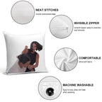 “literally I Will Fuck You Up” Soft Anti-Pilling Throw Pillow