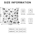 Tie Fighter Pattern Soft Gift Ready Throw Pillow