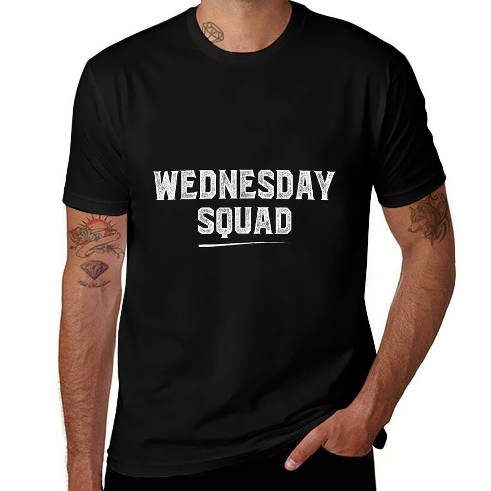 Wednesday Squad - Fun Matching Group for Wednesday  Lightweight T-Shirt