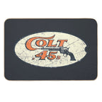 Colt 45 Pistol Vintage  Slip-Resistant Bath Mat