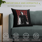 Rap Em Best Selling Eminem Soft Skin-Friendly Throw Pillow