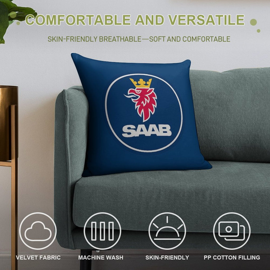 Saab Soft Bedroom Essential Throw Pillow