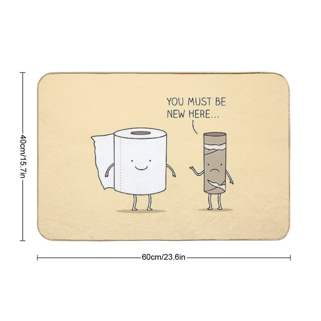 Paperwork  Eco-Friendly Bath Mat