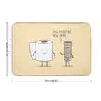 Paperwork  Eco-Friendly Bath Mat