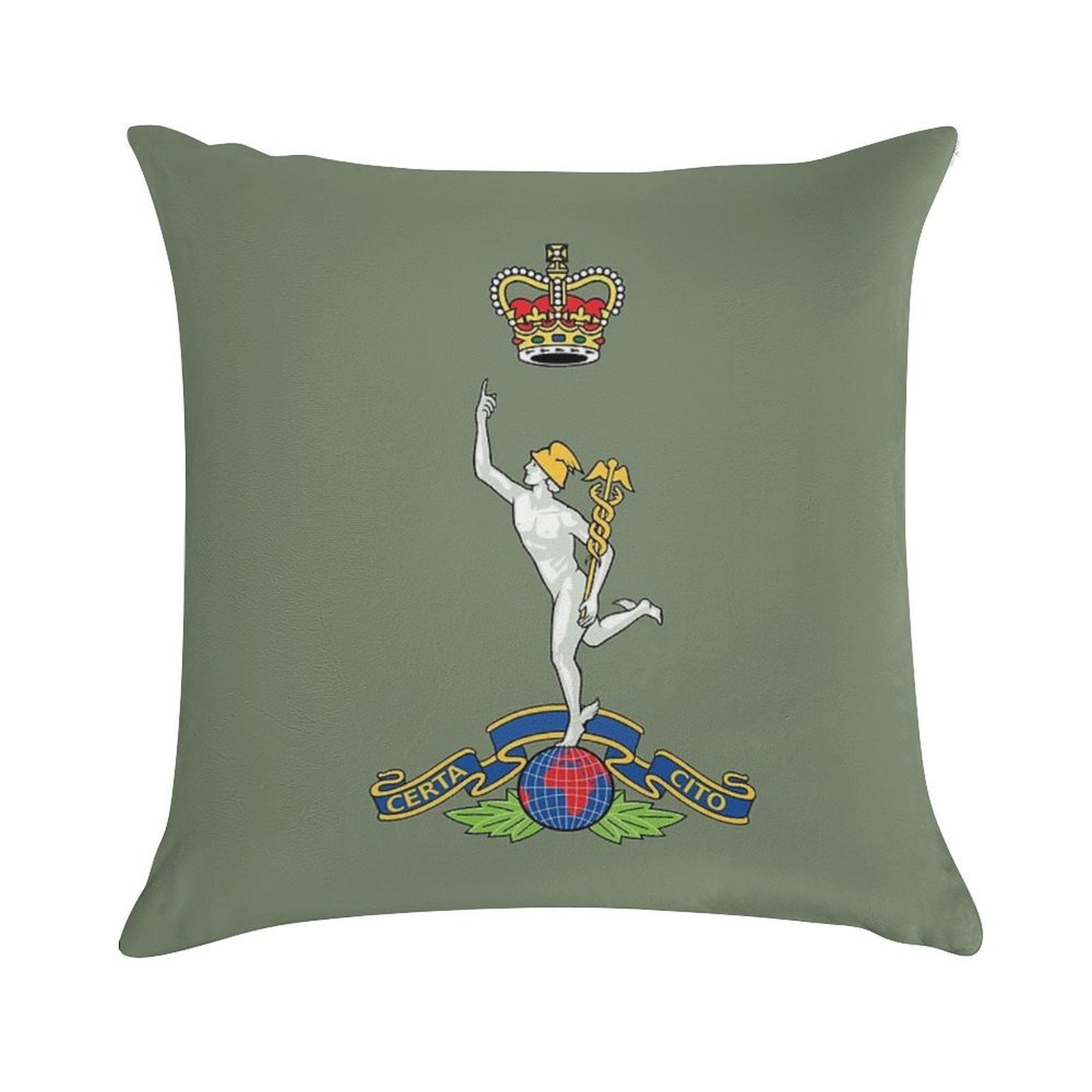 Royal Corps of Signals - British Army Soft Gift Ready Throw Pillow