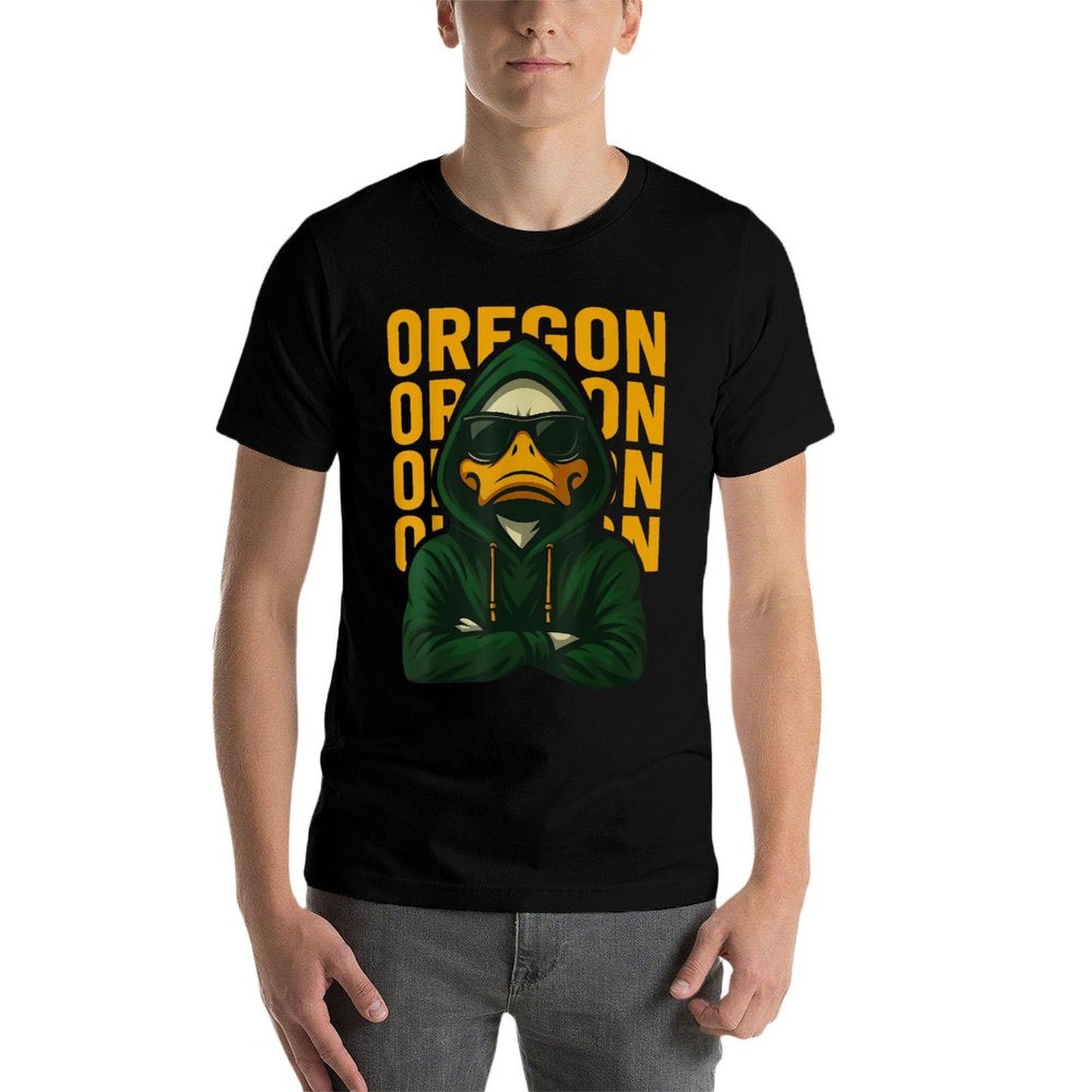 Retro Oregon Style Animal Vintage Graphic Gift For Men Women  Moisture-wicking T-Shirt