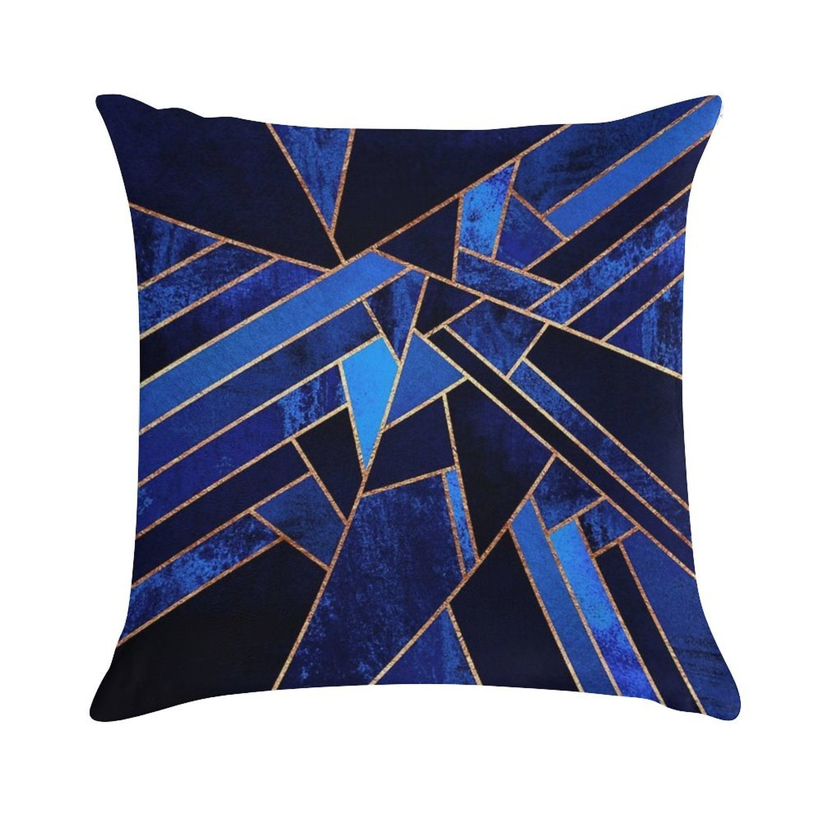 Blue Night Soft Gift Ready Throw Pillow