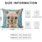 Alpaca Art Soft Shrink-Resistant Throw Pillow