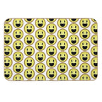 Rainbow Smiley  Easy Maintenance Bath Mat