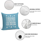 Snow Miser Soft Ultra-Soft Texture Throw Pillow