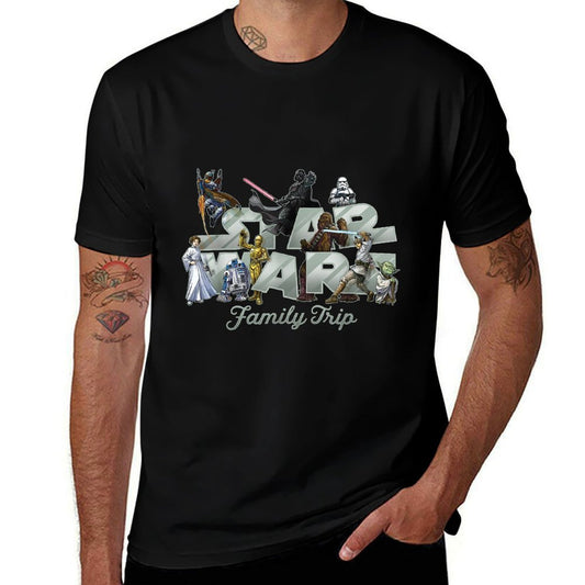 Star Wars Family Trip Original Trilogy Characters Vacation  Versatile T-Shirt