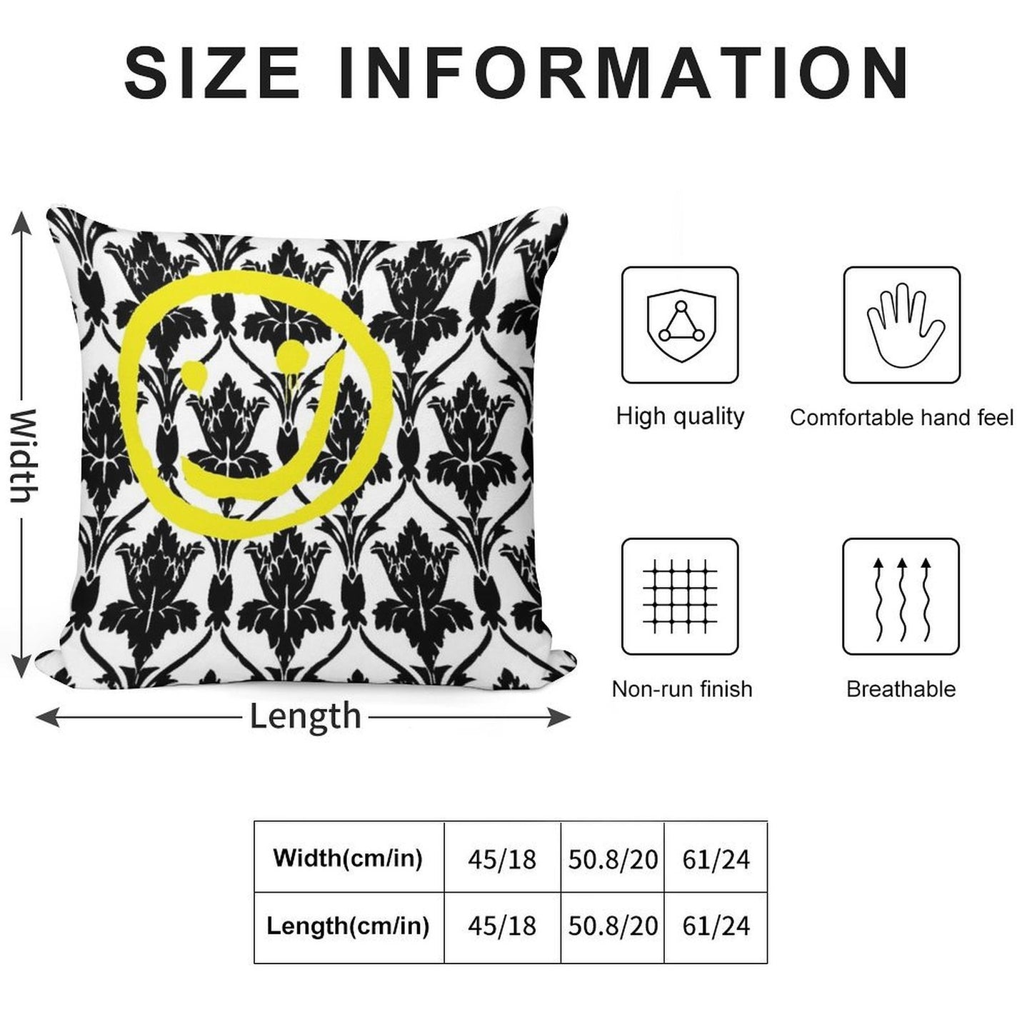 Sherlock Wallpaper Design Soft Fade-Resistant Throw Pillow