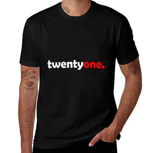 21st Birthday Ideas For Him & Her  21st Birthday  Easy-care T-Shirt