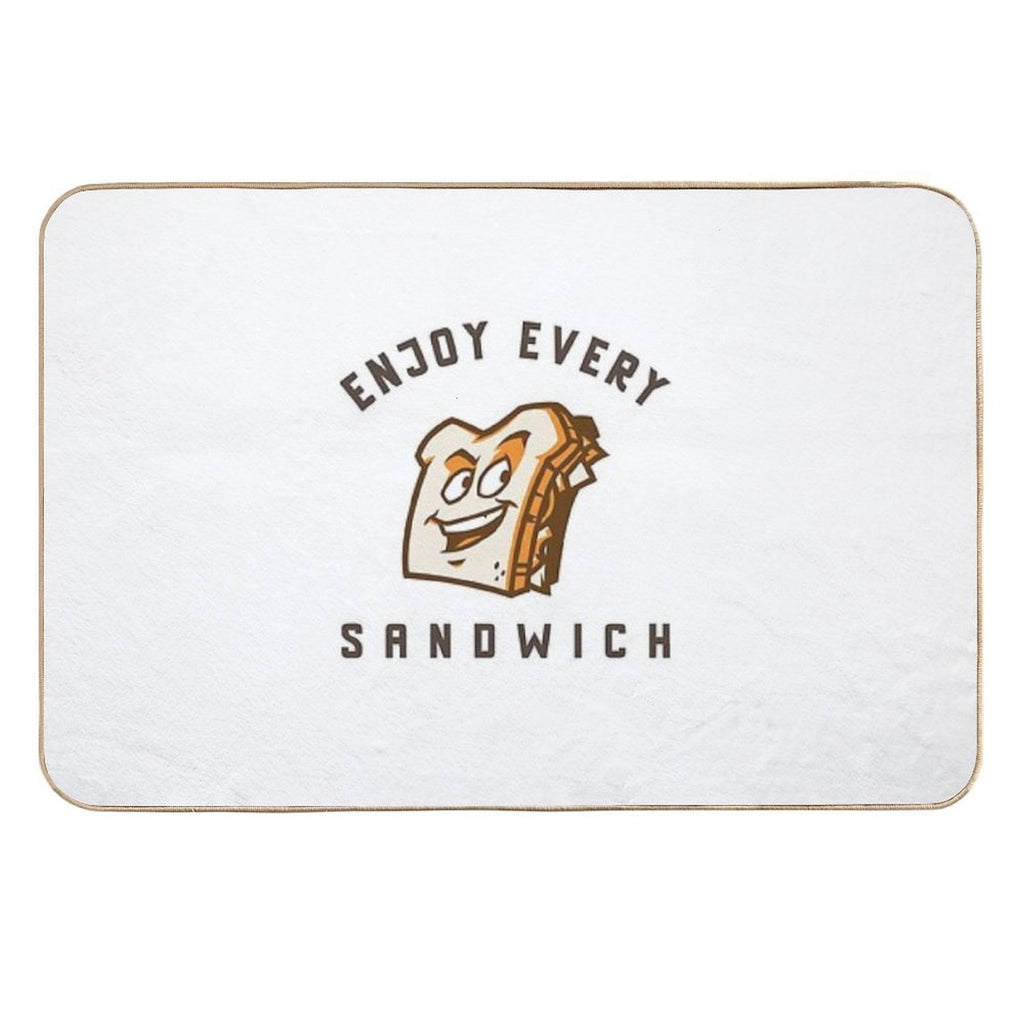 Enjoy Every Sandwich  Toxin-Free Bath Mat
