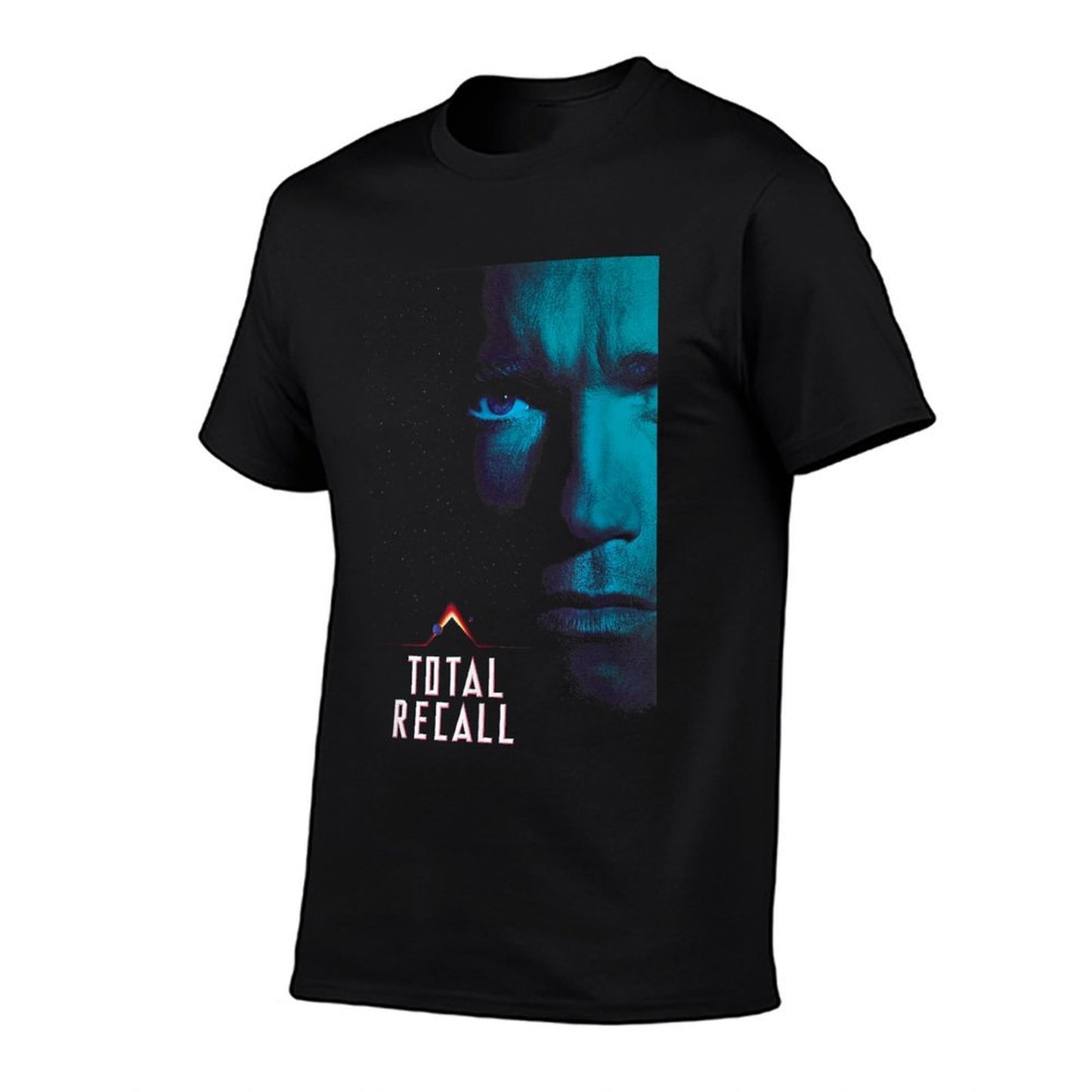 Total Recall Doug Quaid Space Poster  Heathered Texture T-Shirt
