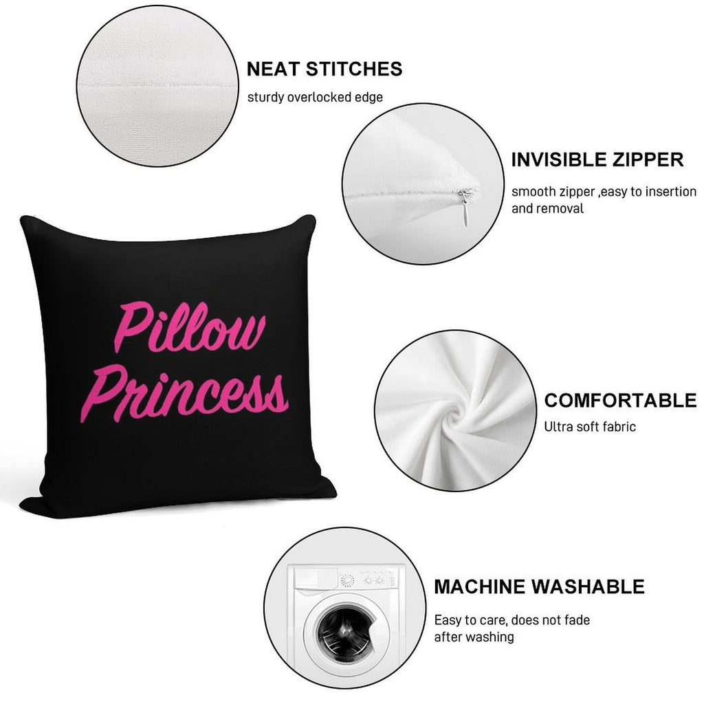 Pillow Princess Soft Skin-Friendly Throw Pillow