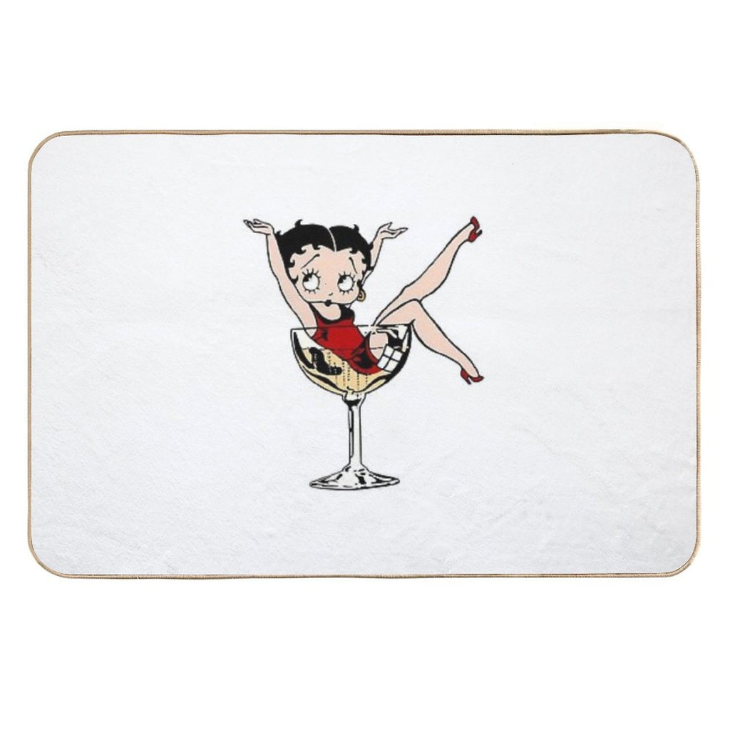 Betty Boop Classic Design Vol. 09  Easy To Clean Bath Mat