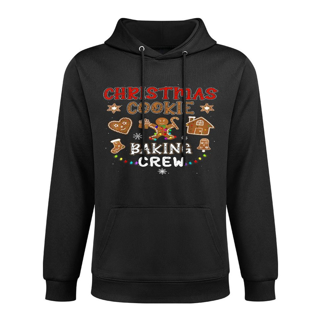 Christmas Cookie Baking Crew Xmas Gingerbread Family Pajamas Colorfast Hoodie