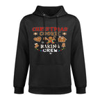 Christmas Cookie Baking Crew Xmas Gingerbread Family Pajamas Colorfast Hoodie