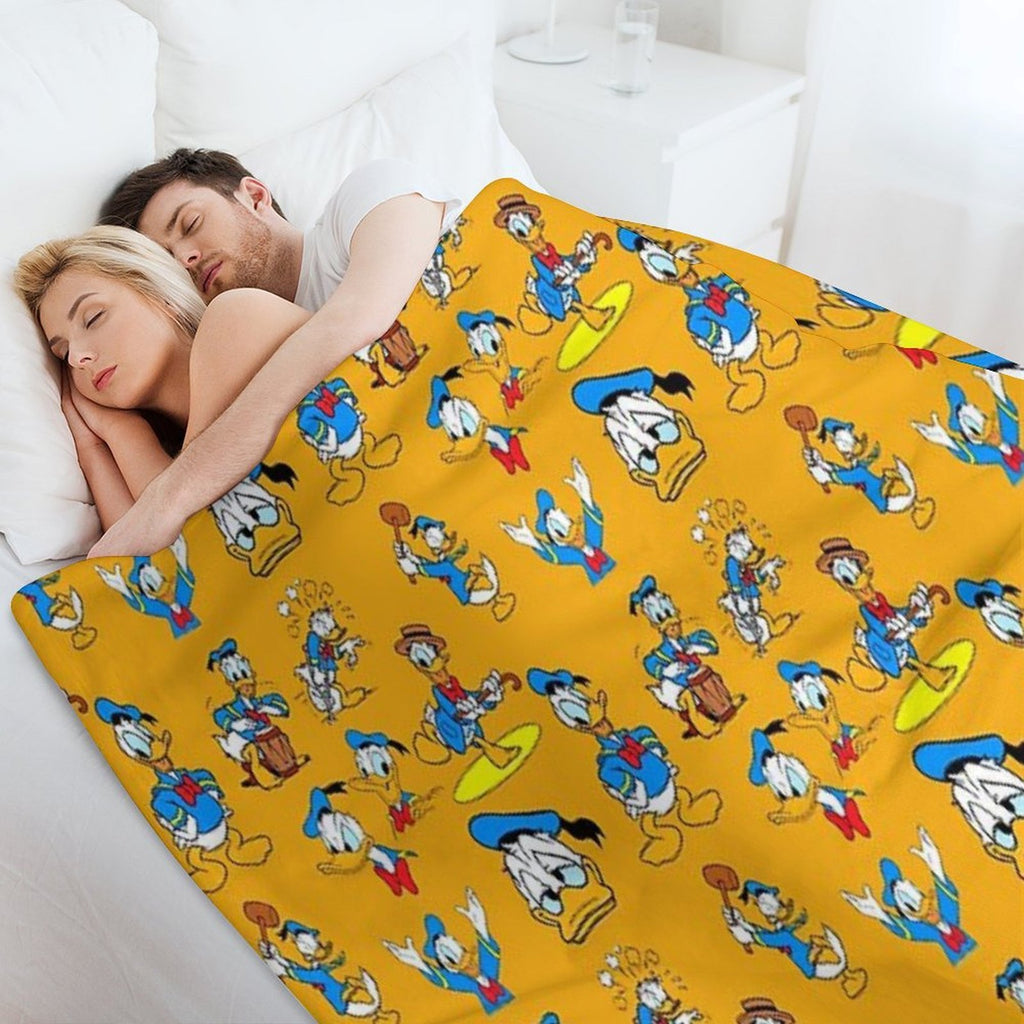 Donald Duck Collage 2 Premium Throw Blanket