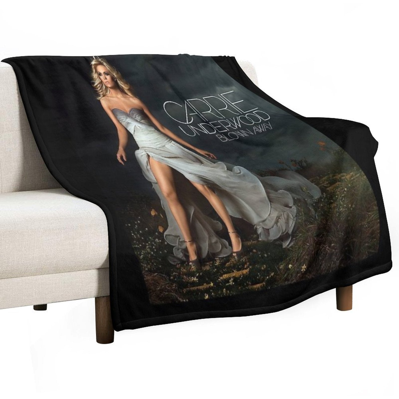 Carrie Underwood Blown Away Shrink-resistant Throw Blanket
