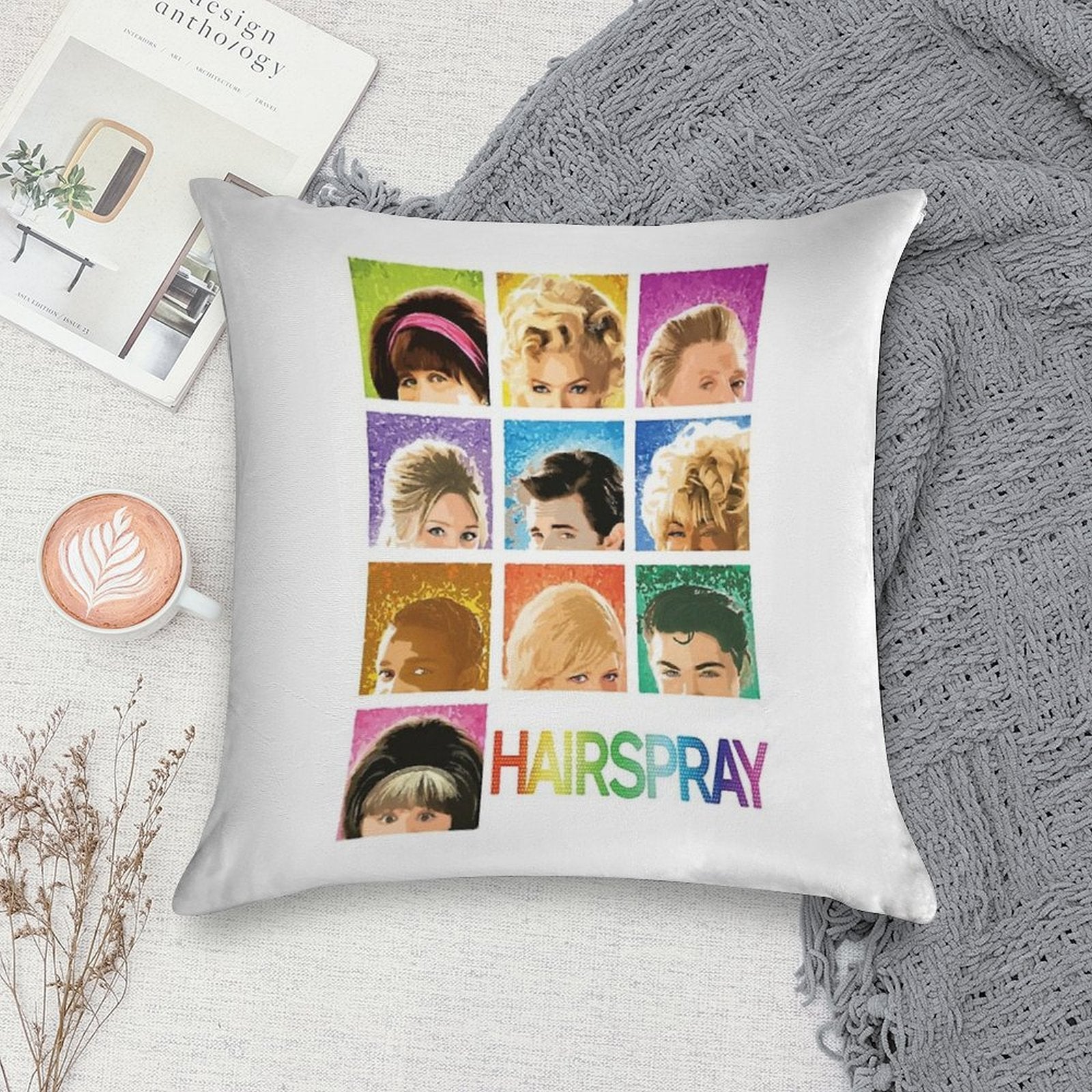Hairspray Soft Warmth Comfort Throw Pillow