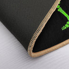 Dabbing Skeleton Green  Pet-Safe Bath Mat