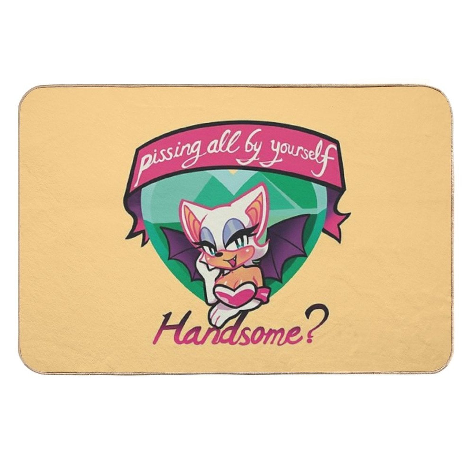 All by Yourself Handsome  Multi-Purpose Bath Mat