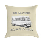 I'm Not Old! Hymer Classic Hymer B544 Designs Soft Home Decor Throw Pillow