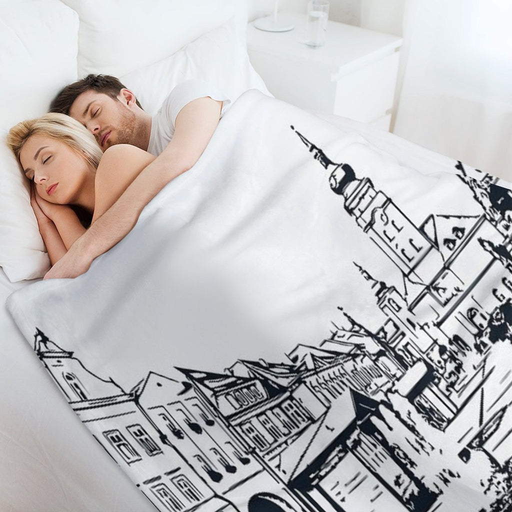 Žatec - Czechia Comfort Throw Blanket
