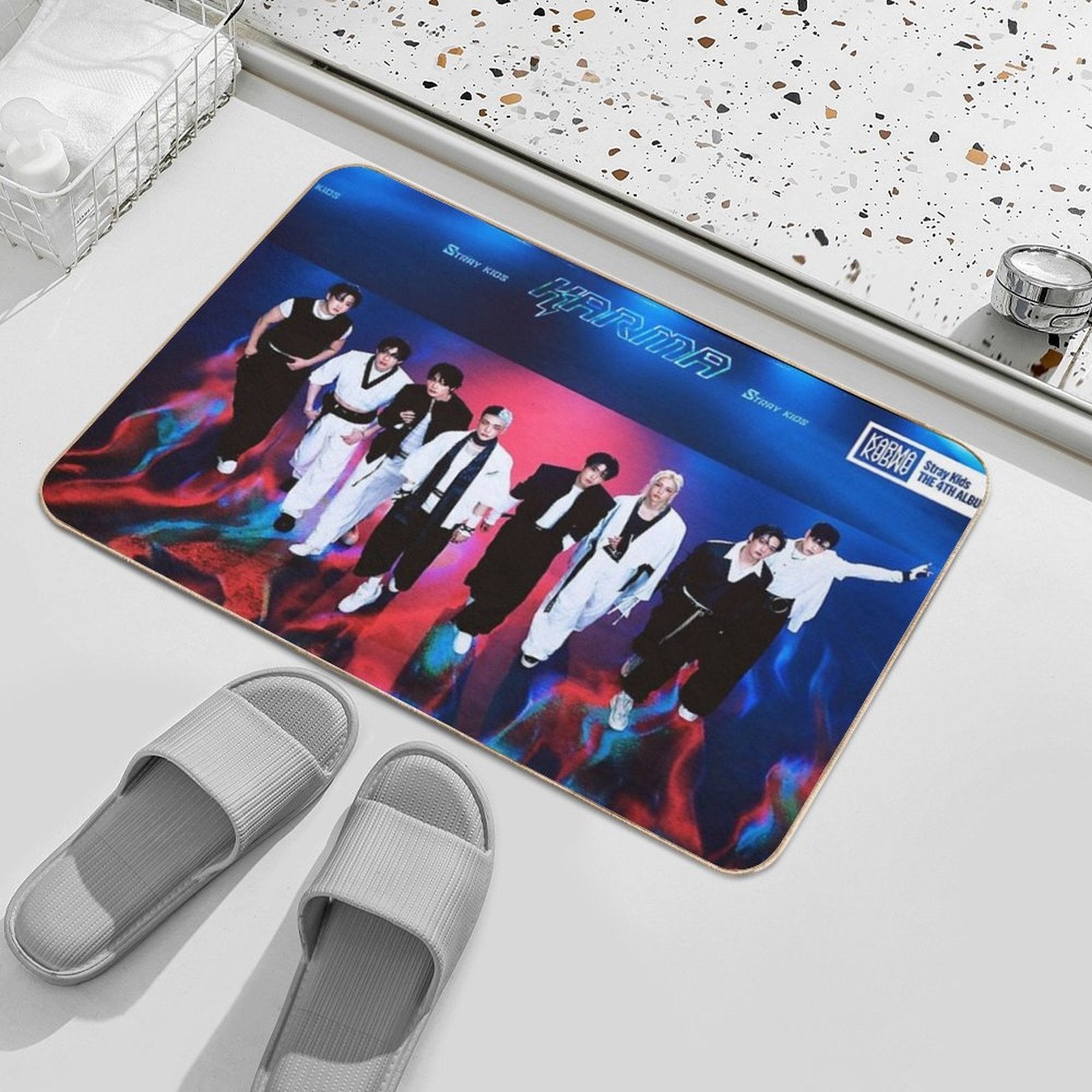 Stray Kids Karma  Versatile Bath Mat