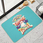 I Have Asked You Thrice  High-Traffic Bath Mat